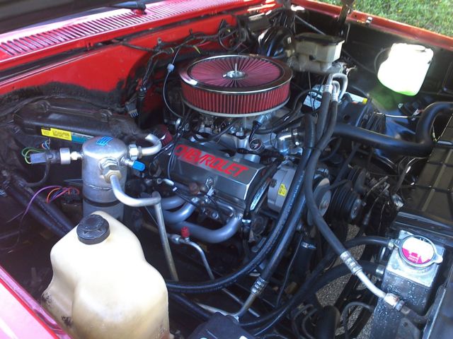 1985 Red Chevrolet C-10 Standard Cab Pickup