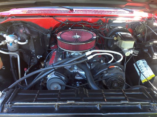 1985 Red Chevrolet C-10 Standard Cab Pickup