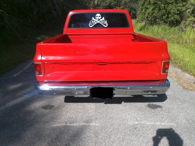 1985 Red Chevrolet C-10 Standard Cab Pickup