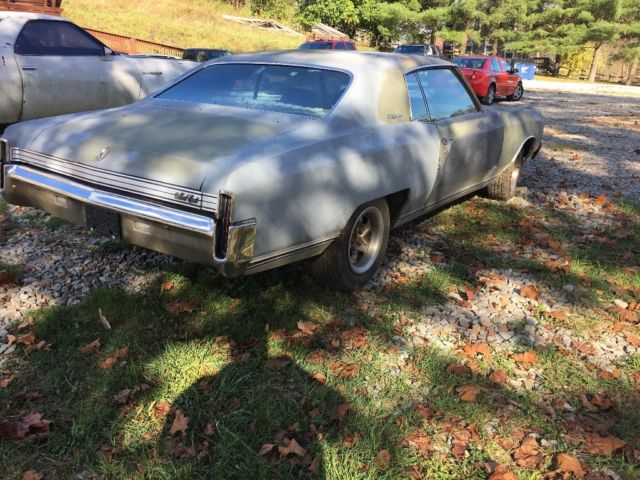 1972 Chevrolet Monte Carlo no title bill of sale only