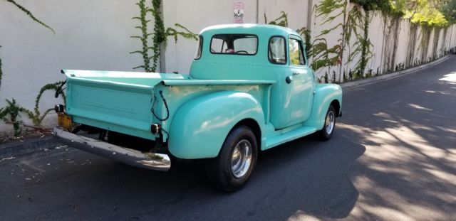 1952 Aqua Chevrolet Other Pickups 3100 Short Bed