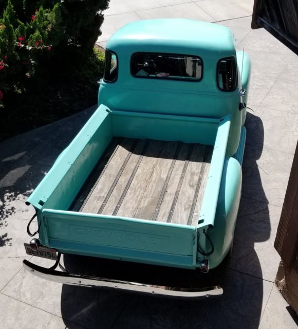1952 Aqua Chevrolet Other Pickups 3100 Short Bed