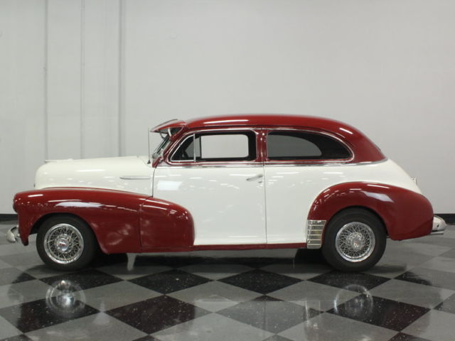 1947 Burgundy Chevrolet Fleetmaster Sedan