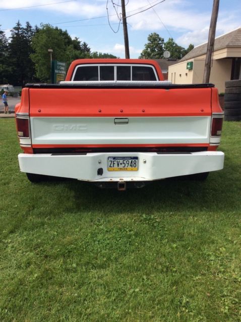1980 Orange Chevrolet C-10 Cab & Chassis