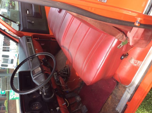 1980 Orange Chevrolet C-10 Cab & Chassis