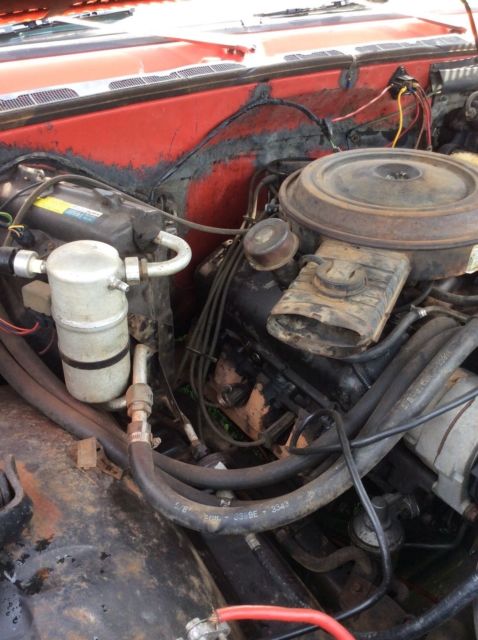 1980 Orange Chevrolet C-10 Cab & Chassis