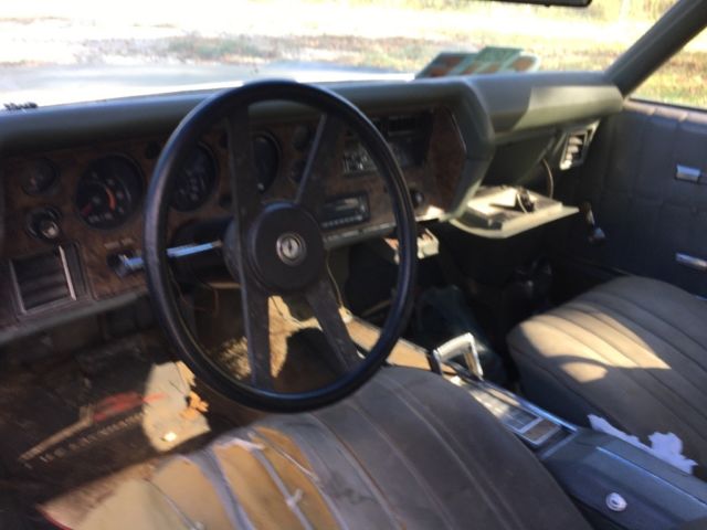 1972 Chevrolet Monte Carlo no title bill of sale only