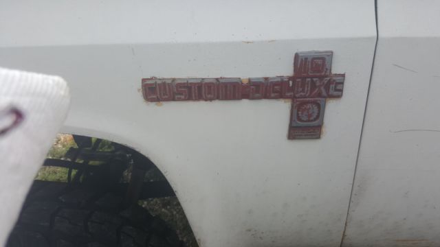 1981 White Chevrolet C/K Pickup 1500 Standard Cab Pickup