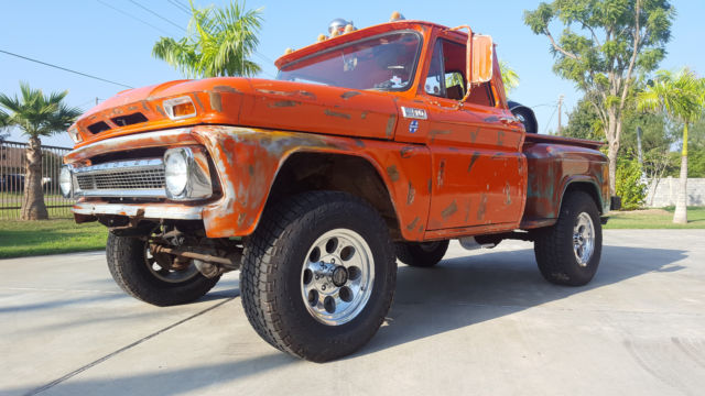 1965 Orange Chevrolet CK Standard Cab Pickup
