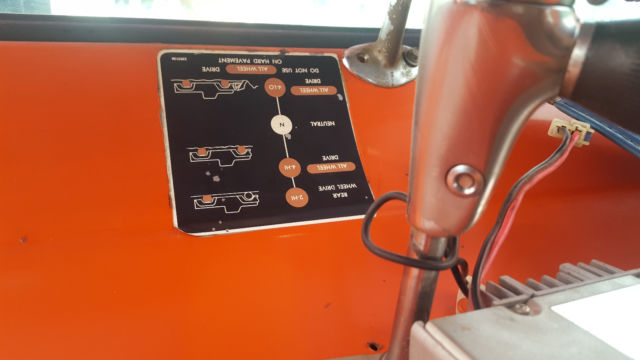 1965 Orange Chevrolet CK Standard Cab Pickup