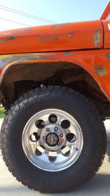 1965 Orange Chevrolet CK Standard Cab Pickup