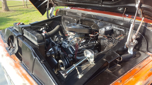 1965 Orange Chevrolet CK Standard Cab Pickup