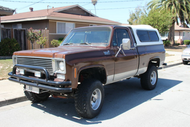 1978 Brown Chevrolet C/K Pickup 1500 Cab & Chassis