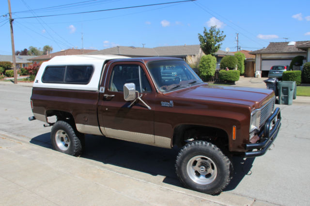 1978 Brown Chevrolet C/K Pickup 1500 Cab & Chassis