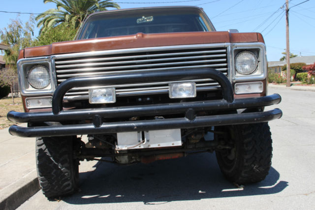 1978 Brown Chevrolet C/K Pickup 1500 Cab & Chassis