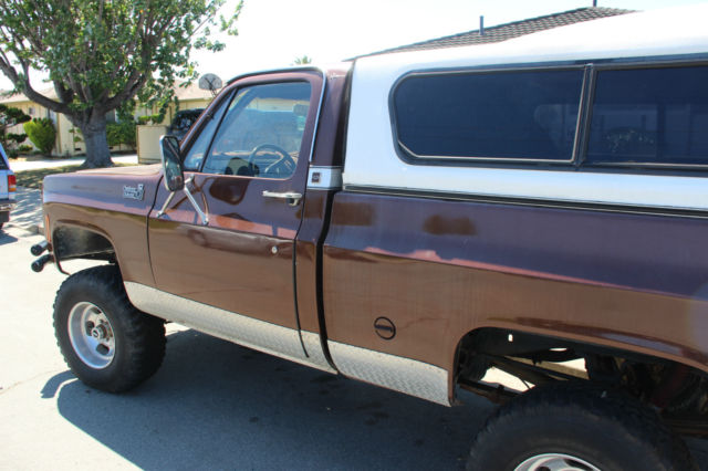 1978 Brown Chevrolet C/K Pickup 1500 Cab & Chassis