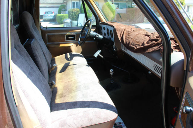 1978 Brown Chevrolet C/K Pickup 1500 Cab & Chassis