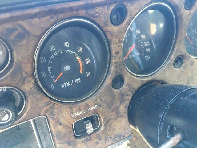 1972 Chevrolet Monte Carlo no title bill of sale only