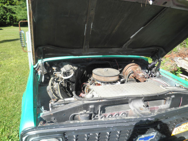1972 Green Chevrolet C/K Pickup 3500