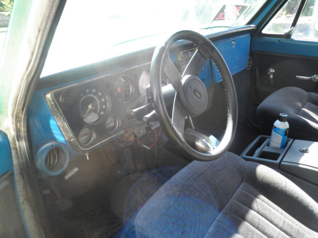 1972 Green Chevrolet C/K Pickup 3500