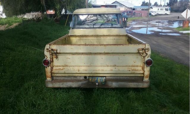 1958 Yellow Chevrolet Other Pickups