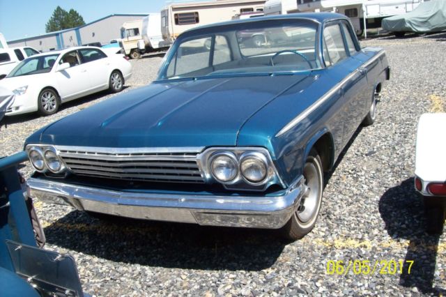 1962 Blue Chevrolet Bel Air/150/210