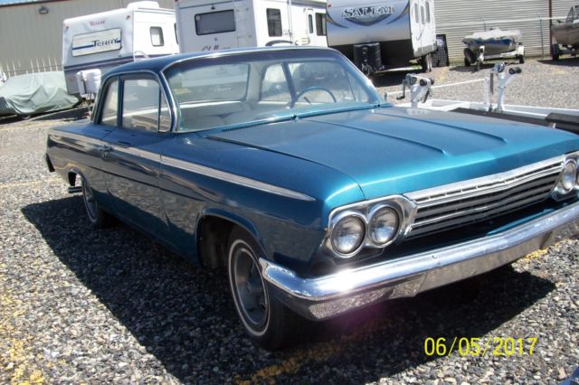 1962 Blue Chevrolet Bel Air/150/210