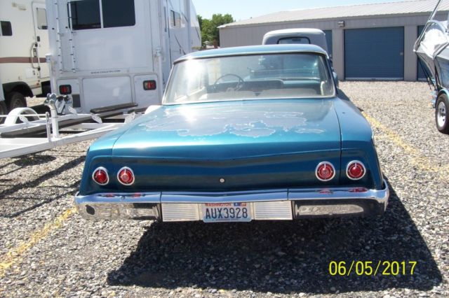 1962 Blue Chevrolet Bel Air/150/210