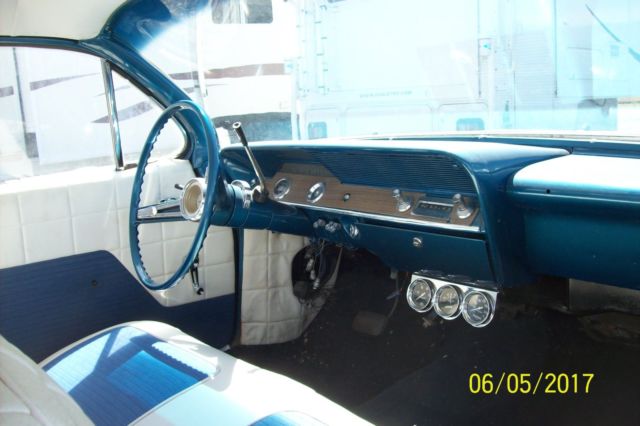 1962 Blue Chevrolet Bel Air/150/210