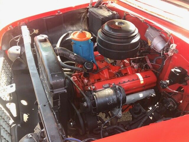 1955 Gypsey Red Chevrolet Bel Air/150/210 Convertible