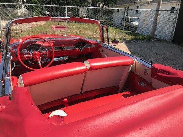 1955 Gypsey Red Chevrolet Bel Air/150/210 Convertible