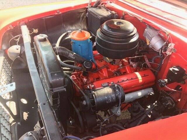1955 Gypsey Red Chevrolet Bel Air/150/210 Convertible