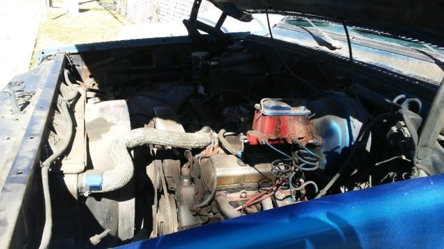 1976 Blue Chevrolet Blazer