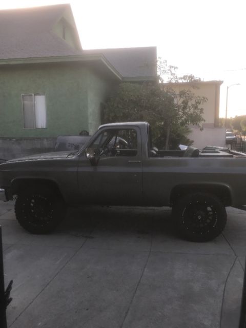 1985 Gray Chevrolet Blazer