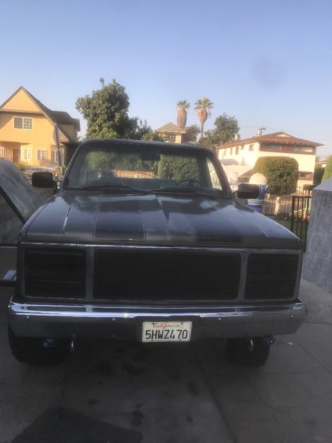 1985 Gray Chevrolet Blazer