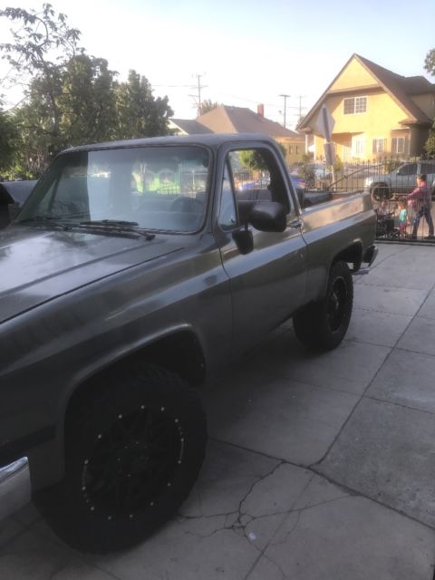 1985 Gray Chevrolet Blazer