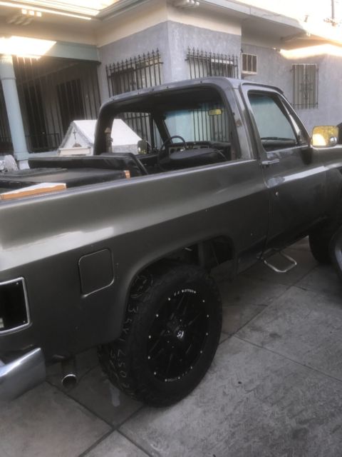 1985 Gray Chevrolet Blazer