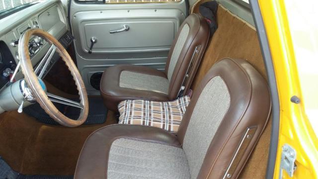 1965 Yellow Chevrolet C-10 Standard Cab Pickup