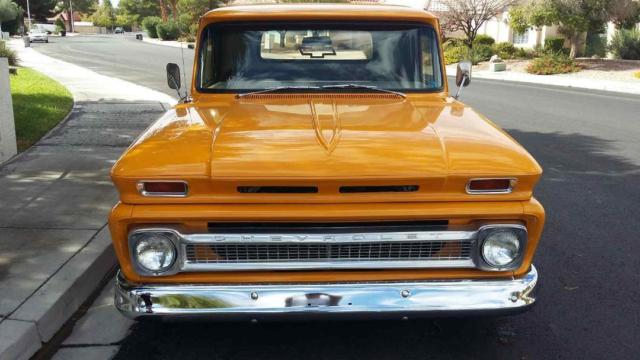1965 Yellow Chevrolet C-10 Standard Cab Pickup
