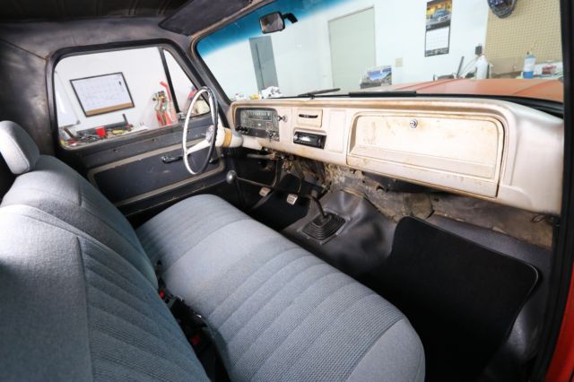 1964 Orange Chevrolet C-10 Stepside