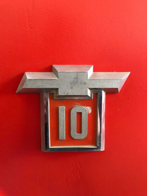 1964 Orange Chevrolet C-10 Stepside