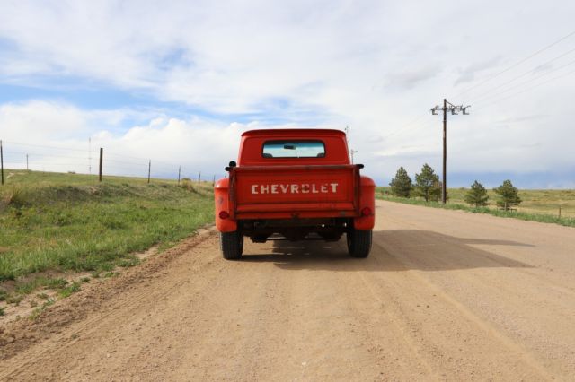 1964 Orange Chevrolet C-10 Stepside