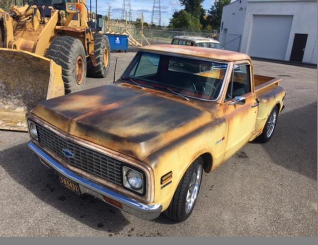 1972 Yellow Chevrolet C-10 Cab & Chassis