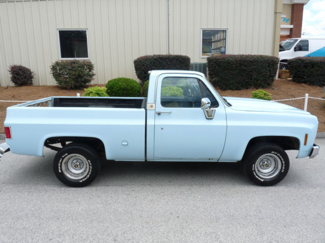 1978 Blue Chevrolet C-10 Truck