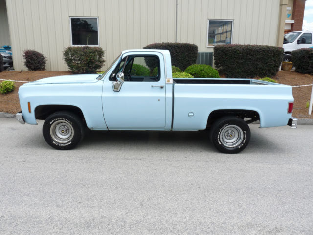 1978 Blue Chevrolet C-10 Truck