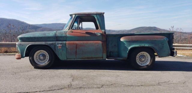1964 Green Chevrolet C-10 Standard Cab Pickup