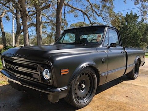 1968 Black Chevrolet C-10