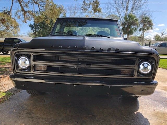 1968 Black Chevrolet C-10