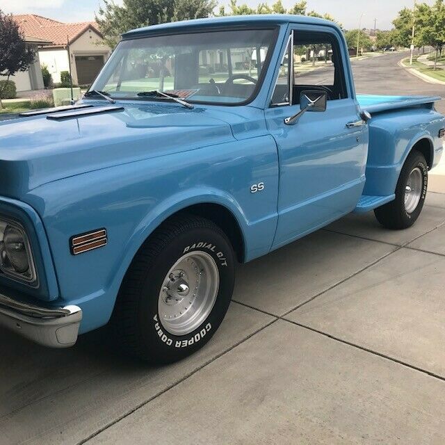 1969 Blue Chevrolet C-10