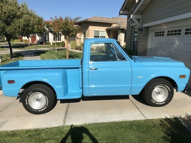 1969 Blue Chevrolet C-10